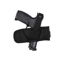 Black Ambidextrous Compact Belt Slide Holster